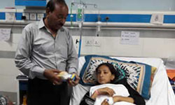 Visit to Jinnah Hospital Gulshan e Iqbal Park Blast Victims