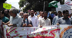 Kashmir Rally Organized by Minority Coverage Foundation